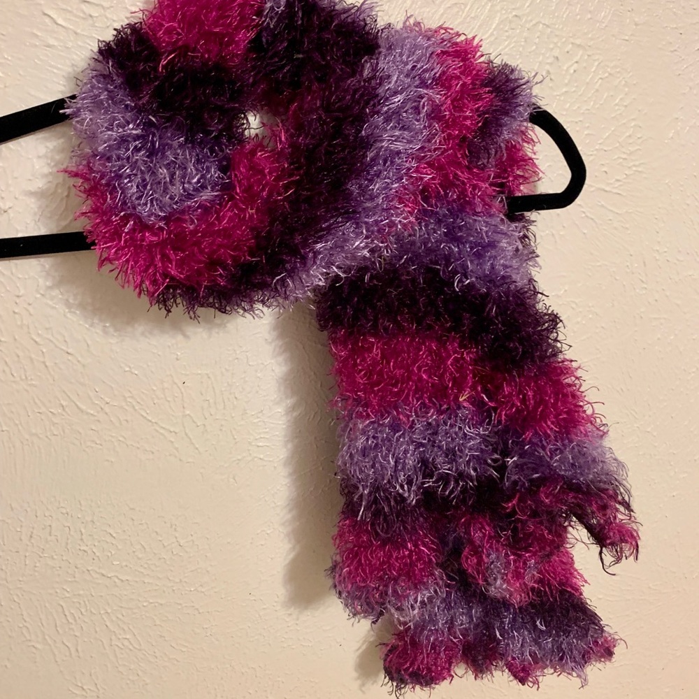 Multi-colored, multi-use tube scarf!